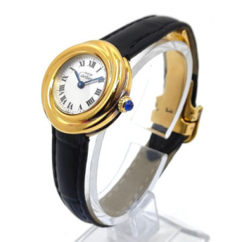 MONTRE MUST DE CARTIER TRINITY VERMEIL QUARTZ 2735