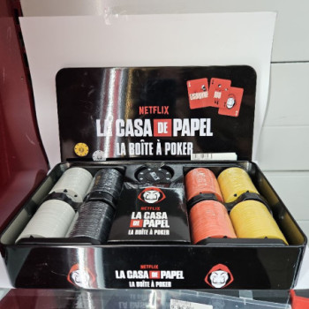 LA BOITE  POKER DE LA CASA DE PAPEL BY COLLECTIF PAPERBACK   INDIGO CHAPTERS