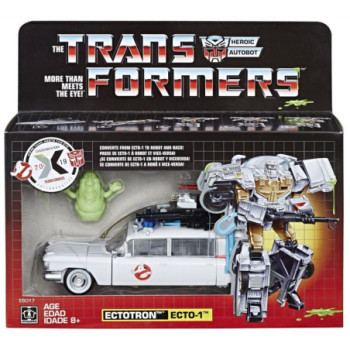 FIGURINE TRANSFORMERS GENERATIONS GHOSTBUSTERS ECTO-1 ECTOTRON