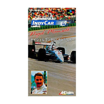 SNES   SUPER FAMICOM - NIGEL MANSELL INDY CAR JAP IMPORT MODUL GEBRAUCHT