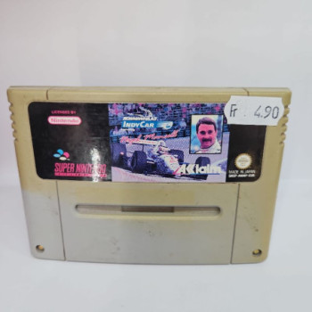 SNES   SUPER FAMICOM - NIGEL MANSELL INDY CAR JAP IMPORT MODUL GEBRAUCHT