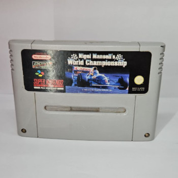 NIGEL MANSELL S WORLD CHAMPIONSHIP SNES