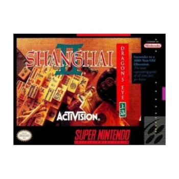 SHANGHAI II DRAGON S EYE - NINTENDO SUPER NES