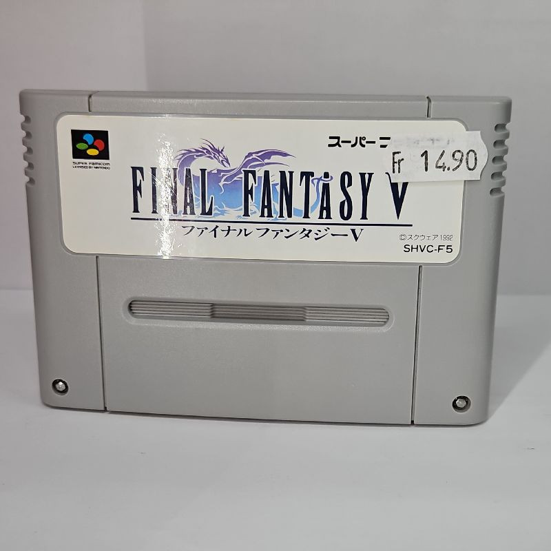 FINAL FANTASY V IMPORT JAP SANS BOITE