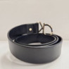 CEINTURE CALVIN KLEIN NOIR ARGENTE