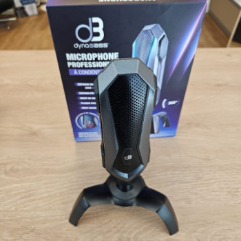 MICROPHONE PROFESSIONEL D3 DYNOBASS CONDENSATEUR PC MAC XBOX PLAYSTATION