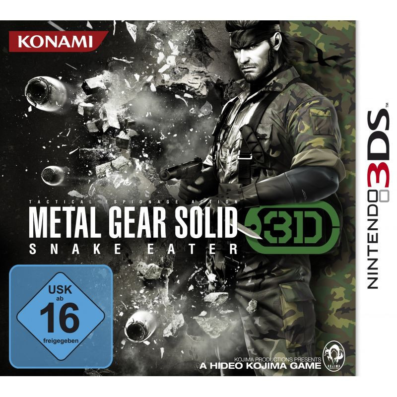 METAL GEAR SOLID SNAKE EATER 3D - 3DS