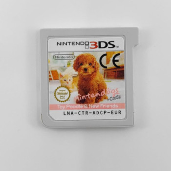 NINTENDOGS ET CATS CANICHE TOY - 3DS (CARTOUCHE SEULE)