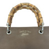 SAC CABAS GUCCI BAMBOU MARRON