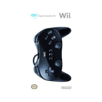 NINTENDO WII CLASSIC CONTROLLER PRO BLACK