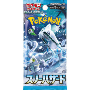 BOOSTER POKEMON SCARLET & VIOLET SNOW HAZARD BOX SV2P JAP