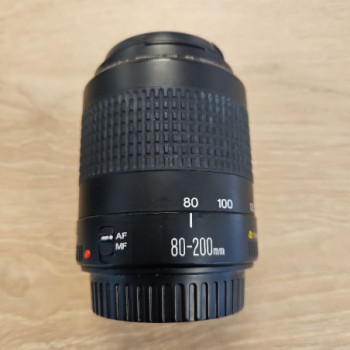 OBJECTIF CANON LENS ZOOM EF 80-200MM F 4.5-5.6 II AUTOFOCUS