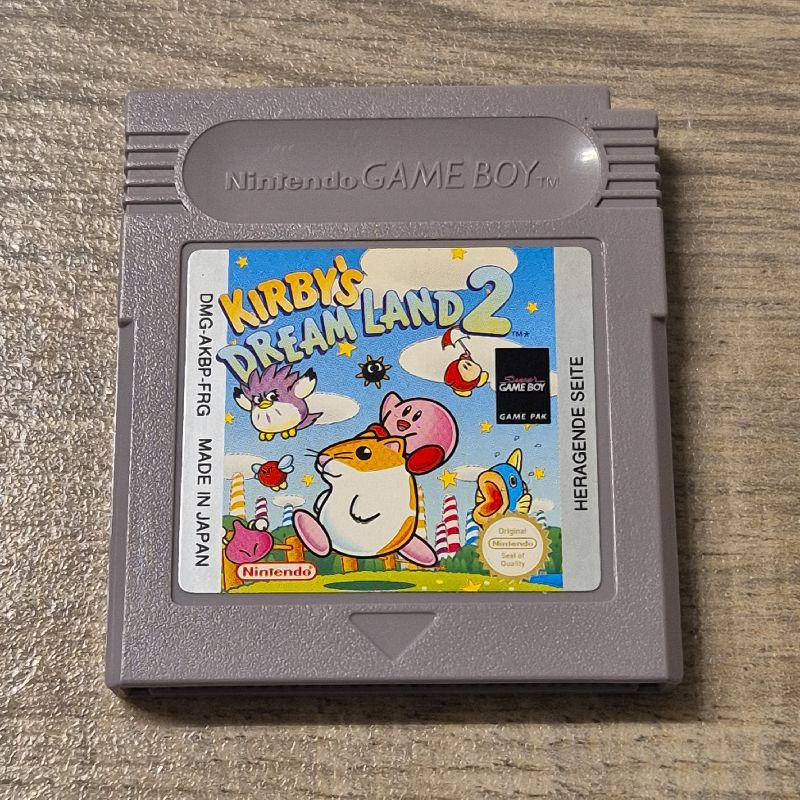 KIRBYS DREAM LAND 2 GAME BOY (CARTOUCHE UNIQUEMENT)